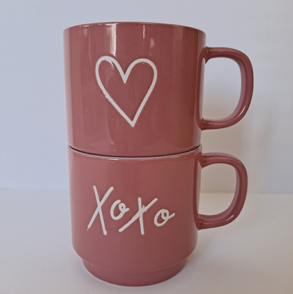 Valentine's Day Love Mugs (set of 2)